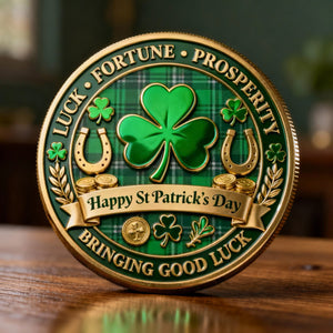 New Year St. Patrick’s Day Lucky Coin