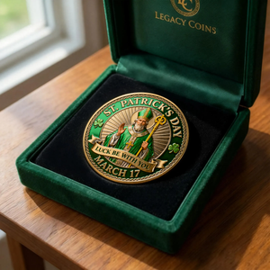 New Year St. Patrick’s Day Lucky Coin