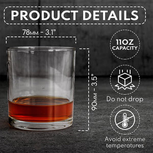 Strong Farmer - Personalized Tractor Whiskey Glass