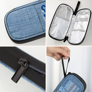 Personalised She Is A Fighter Bible Verses Insulated Insulin Pen Cooler Travel Case with Name Motivational Gift for Women Diabetics