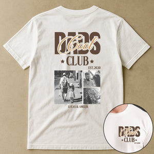 Cool Dad Club Custom Photo - Personalized Shirt