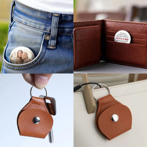 A Hug In Words For When I Can’t Be There To Hold You - Family Personalized Pocket Hug - Gift For Family Members