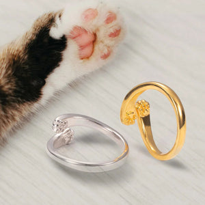 Personalized Paw Hug Ring - Gift For Pet Lovers