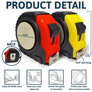 This Grandpa Daddy Belongs To Kids Pet - Personalized Tape Measure