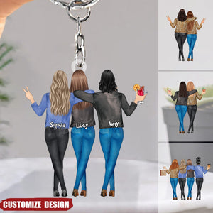 My Sister Is You - Personalized Acrylic keychain - Sister's Day Gift For Sisters