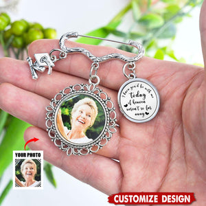 Personalized Antique Graduation Cap Memorial Tassel Brooch Pin with 1-6 Photo Charms Grad Ceremony Sympathy Gift for Class of 2025 Graduates