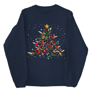 Hummingbirds Tree Sweatshirt - Gift For Bird Lovers