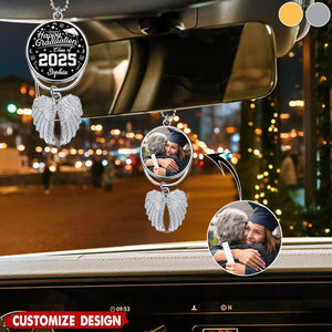 Happy Graduation - Personalized Graduation Wings Ornament