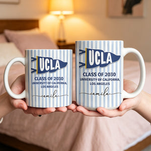 Custom School Pennant Flag - Personalized Mug