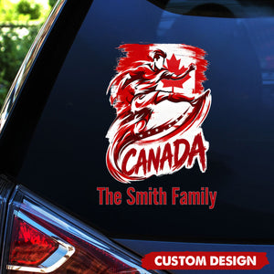 Personalized International Soccer Tournament Party Decal - Gifts For Soccer Lovers