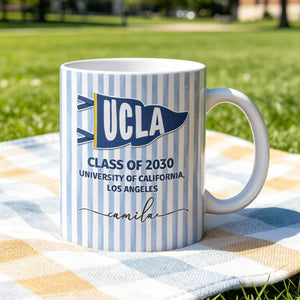 Custom School Pennant Flag - Personalized Mug