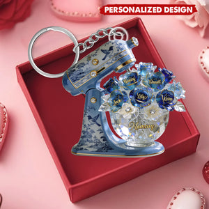 Personalized Baking Mixer Acrylic Keychain-Gifts For Mom