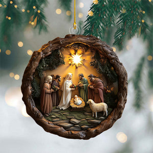 I Can Only Imagine Nativity Scene Ornament