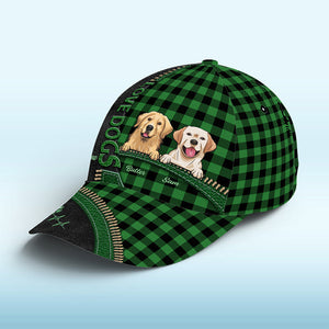 My Kids Have Paws - Dog Personalized Custom Hat, All Over Print Classic Cap - Christmas Gift For Pet Owners, Pet Lovers