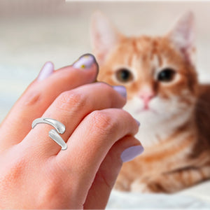 Personalized Paw Hug Ring - Gift For Pet Lovers