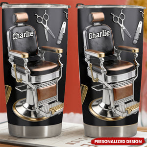 Barber-Personalized Hairdresser Tumbler