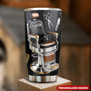 Barber-Personalized Hairdresser Tumbler