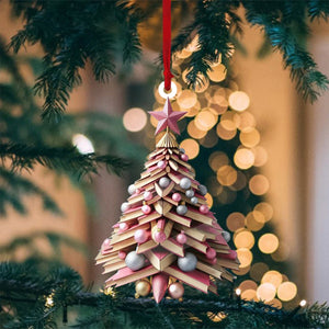 2024 New Release - Christmas Book Tree Ornament - Gift For Book Lover