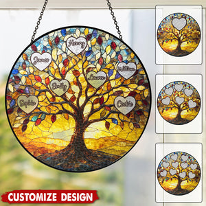 Tree of Life Names - Personalized Suncatcher