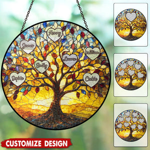 Tree of Life Names - Personalized Suncatcher