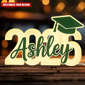 Class Of 2026 Graduation Personalized Light Box, Graduation Gift, Graduation Party Decoration