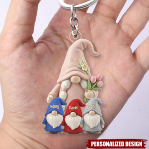 Personalized Mom Keychain- Gifts For Mom