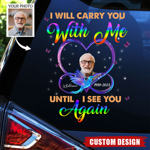 As Long As I Breathe You'll Be Remembered Personalized Decal, Memorial Gift