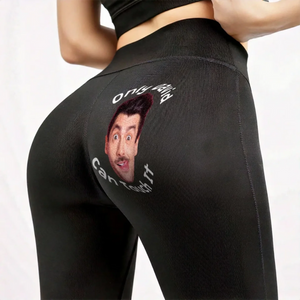 Not Yours, Never Will Be - Personalized Women Leggings - Gift For Wife, Anniversary