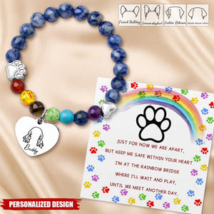 Personalized Rainbow Bridge Bracelet-Gifts For Dogs And Cats