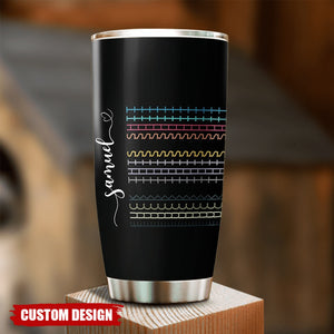 F*ck This Sh*t Hidden Message - Personalized Tumbler, Funny Gifts for Coworker, Friend