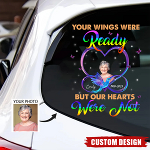 As Long As I Breathe You'll Be Remembered Personalized Decal, Memorial Gift