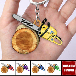 Personalized Arborist Keychain-Gift For Tree Trimmer-2025 New Release