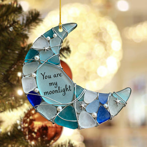 You Are My Moonlight-Couple Ornament