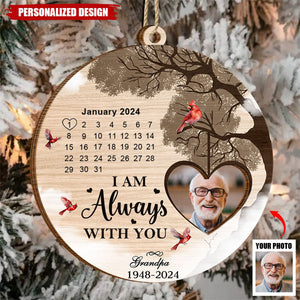 2024 New Release Calendar The Day God Called You Home Memorial - Personalized Wooden Ornament