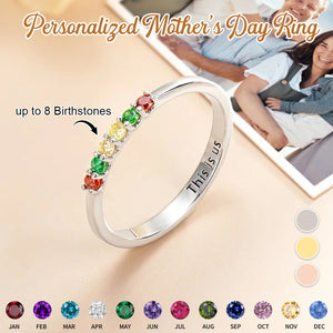 Personalized Birthstones-Mother's Day Gift for Mom Grandma