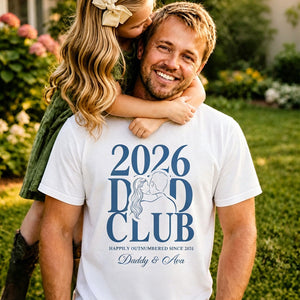 Personalized Comfort Colors Dads Club Shirt, Fathers Day Gift, Gift for Husband, Dad to be, Gift for Dad Birthday