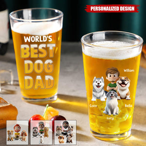 Best In The World-Personalized Beer Glass