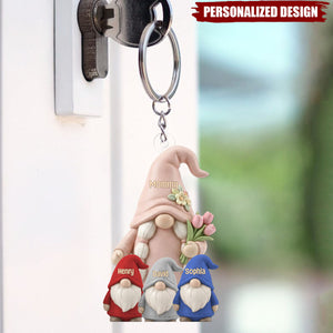 Personalized Mom Keychain- Gifts For Mom