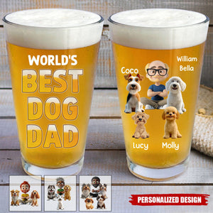 Best In The World-Personalized Beer Glass