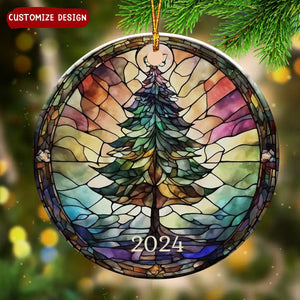 2024 New Release - 🎅🎄Christmas Tree Personalized Ceramic Ornament