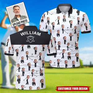 Love Being A Golfer - Personalized Golf Polo Shirt