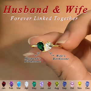 For Love - Custom Heart Birthstone Ring