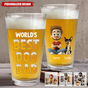 Best In The World-Personalized Beer Glass