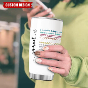 F*ck This Sh*t Hidden Message - Personalized Tumbler, Funny Gifts for Coworker, Friend