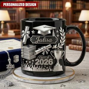 Personalized Graduation Mugs-Grad Gifts For Daughter/Son