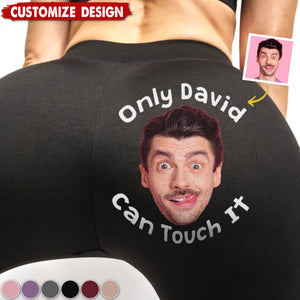 Not Yours, Never Will Be - Personalized Women Leggings - Gift For Wife, Anniversary