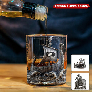 Viking Spirit - Personalized Viking Whiskey Glass