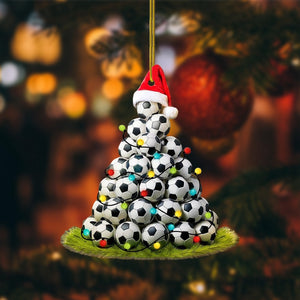Soccer Christmas Ornament-Gift For Soccer Players-2024 New Release