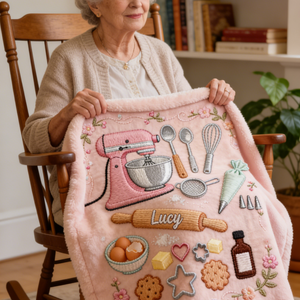 Love Baking - Personalized Baking Blanket