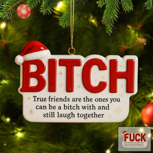 2025 New Release Funny Friendship Christmas Ornament